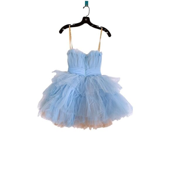 bronx and banco anna tulip mini dress Blue M - Picture 9 of 11